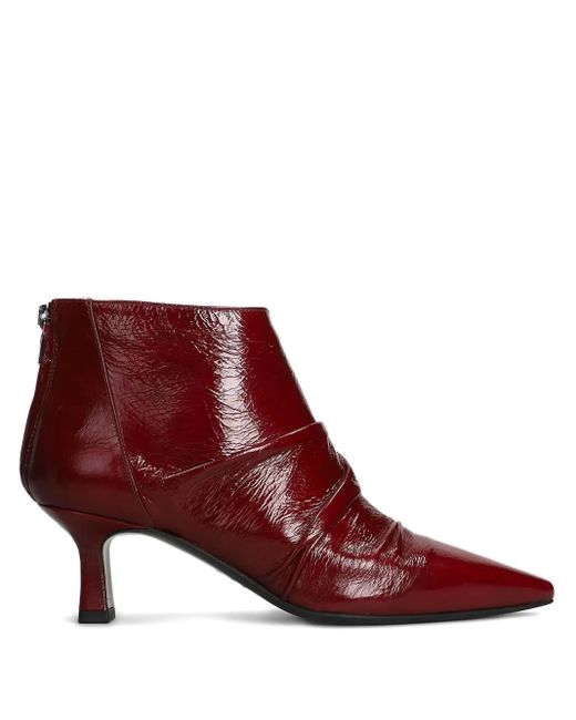 The Seller Red Stiefel Mit Spitzer Kappe