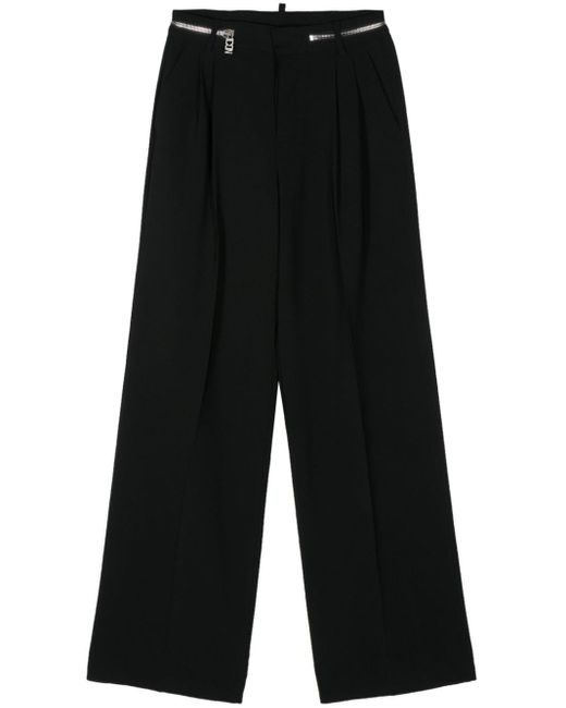 DSquared² Black Icon New Orleans Trousers