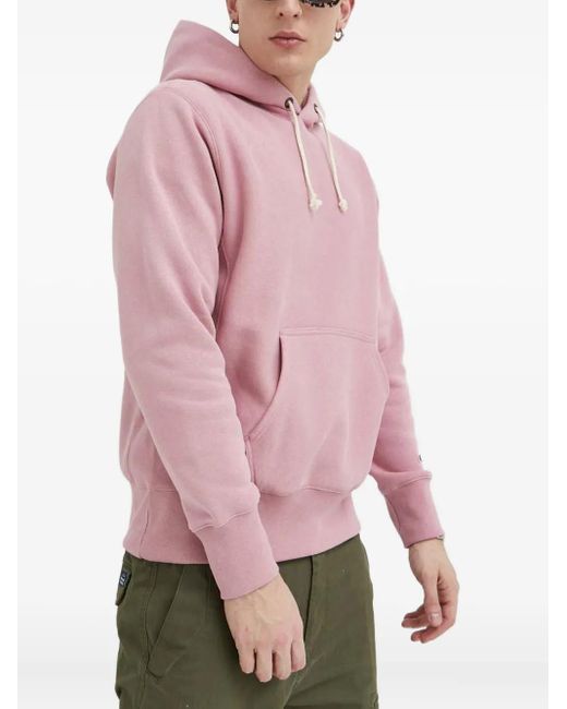 Sudadera con capucha y cordones Champion de hombre de color Pink