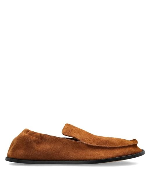 Loewe Flex Loafer Aus Wildleder in Brown für Herren