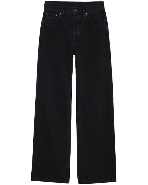 Anine Bing Black Hugh Jeans By