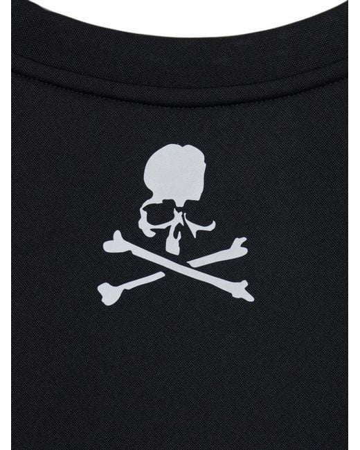 Mastermind Japan Black Logo-Print Moonrakers T-Shirt for men
