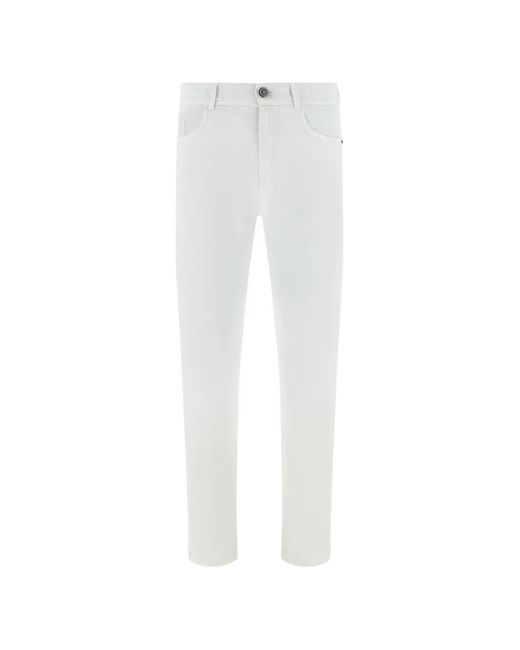 Boggi White Claude Stretch Jeans for men