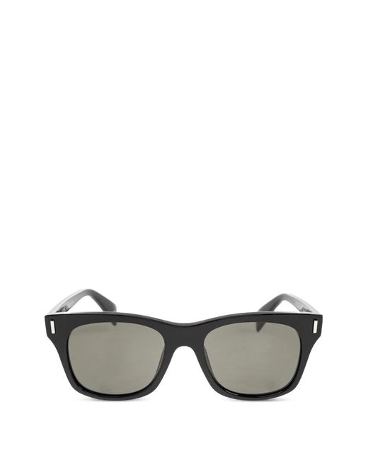 McQueen Gray Square-Frame Sunglasses for men