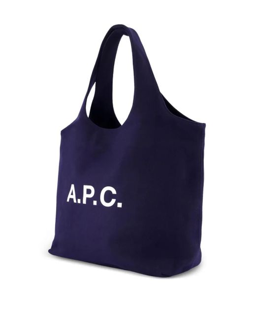 A.P.C. Blue Tote Ninon