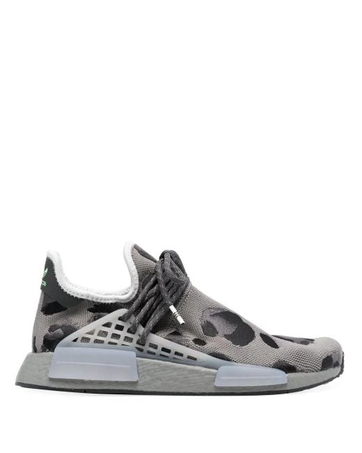 Adidas Gray Nmd Hu "Animal Print" Sneakers