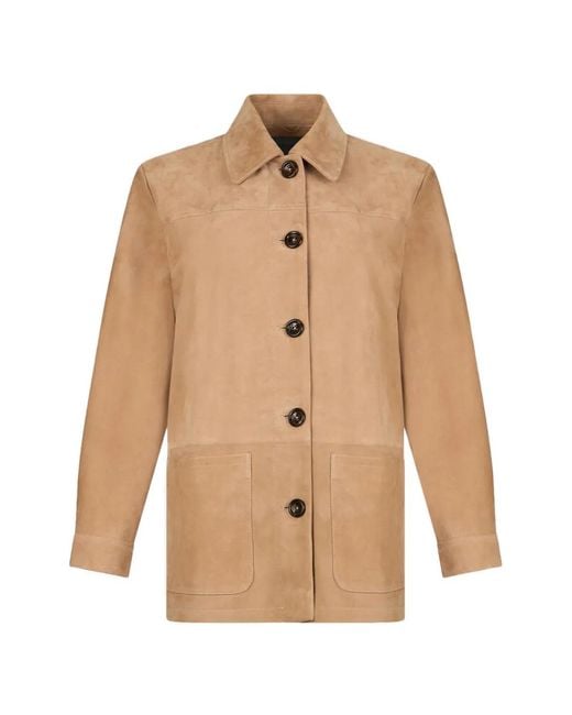 Liu Jo Natural Suede Jacket