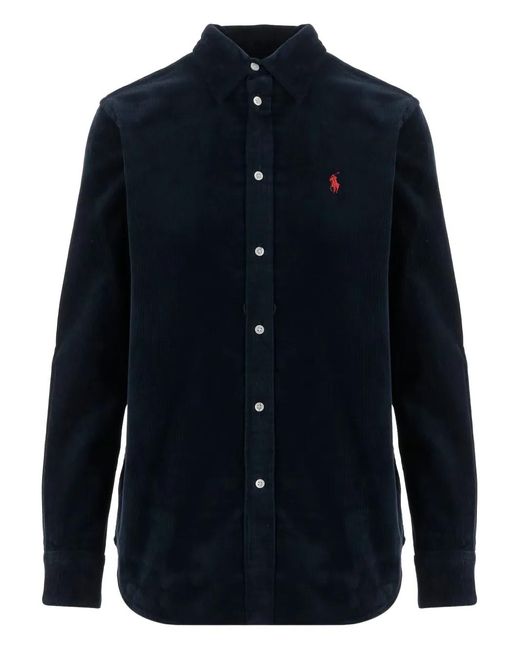 Polo Ralph Lauren Blue Corduroy Shirt