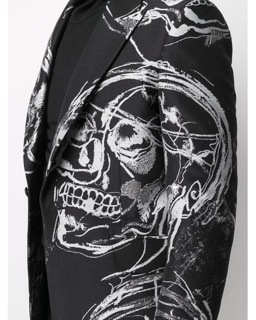 ★alexander mcqueen★ Skull Print Man to Man Black 807302Q1B MUSINSA | ALEXANDER McQUEEN Skull Print Man to Man - Black