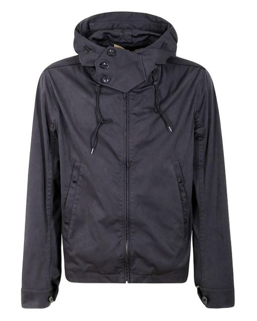 Chaqueta con cremallera y capucha C P Company de hombre de color Blue