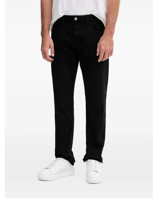 ARMANI EXCHANGE Black High-Quality Denim Jeans for men