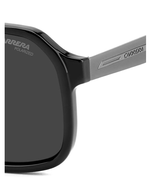 Carrera Black Geometric-Frame Sunglasses for men