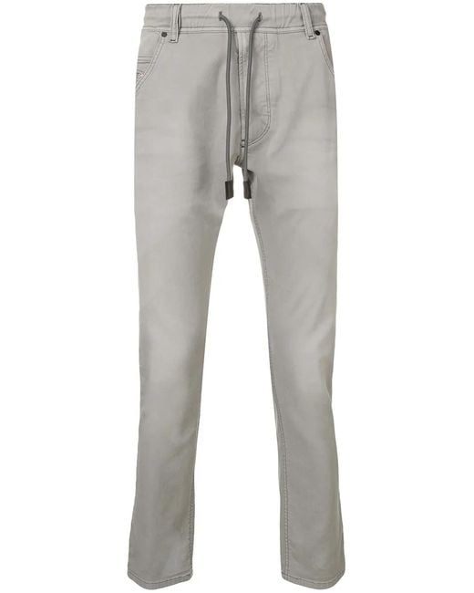 DIESEL Gray Krooley Joggjeans 0670M for men