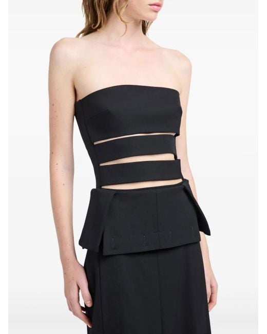 Proenza Schouler Black Kit Maxi Dress