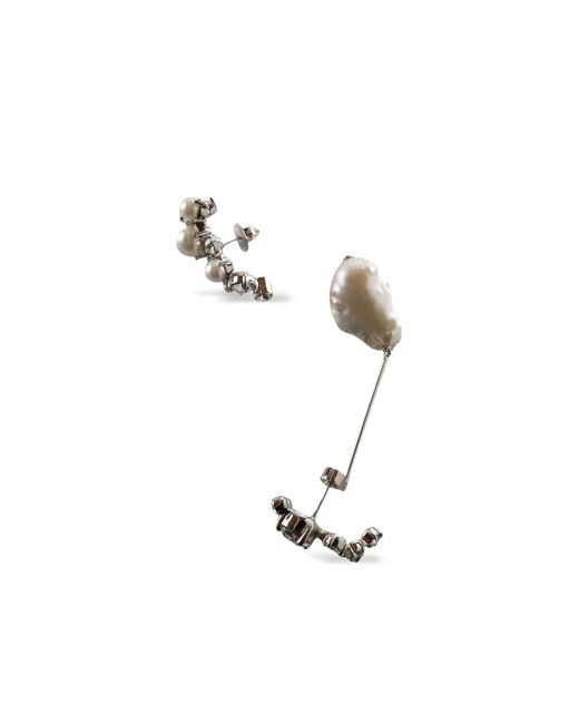 Givenchy Metallic Boucles D'Oreilles À Ornements