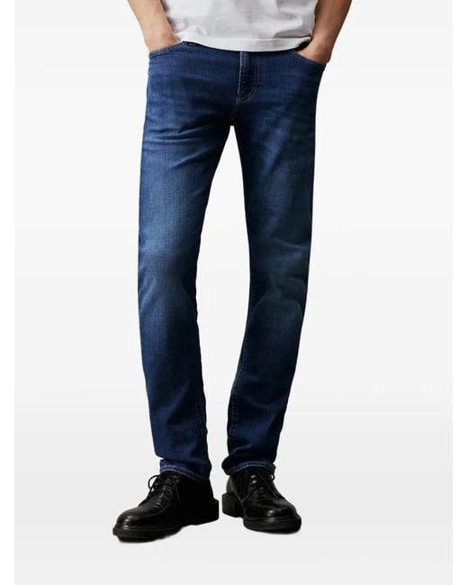 Calvin Klein Blue Denim Jeans for men