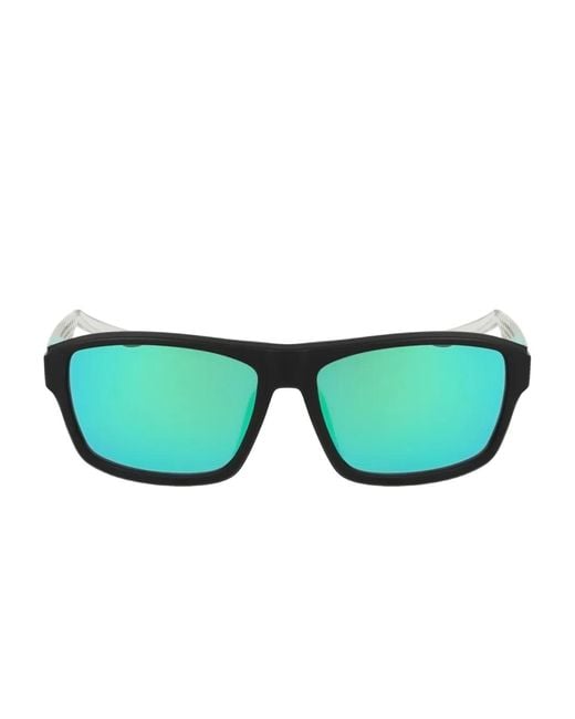 Nike Sonnenbrille Mit Eckigem Gestell in Green für Herren