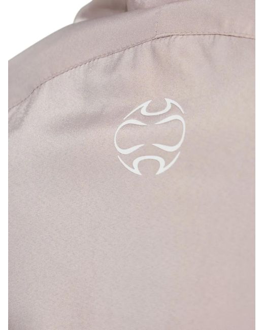 Adidas Pink Three-Stripe Cropped Track Jacket