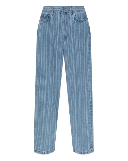 Carhartt Blue Rylan Striped Jeans for men