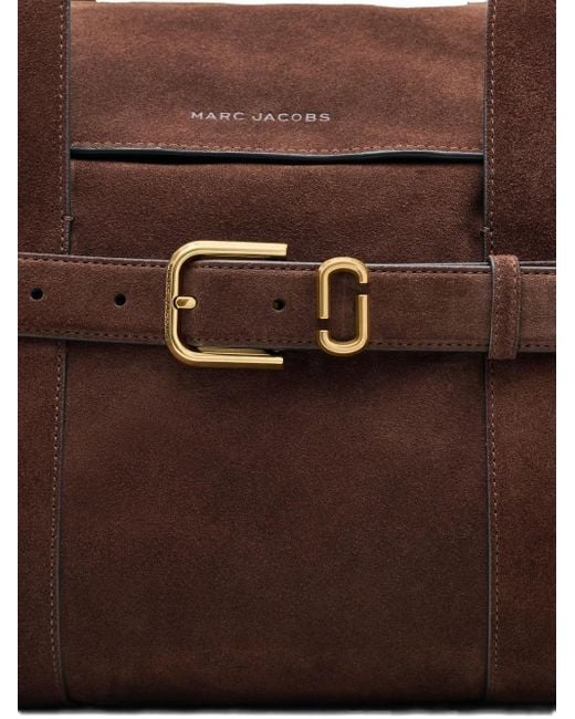 Borsa Tote The Suede Dakota di Marc Jacobs in Brown