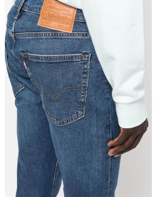 Jean À Coupe Slim Levi's pour homme en coloris Blue