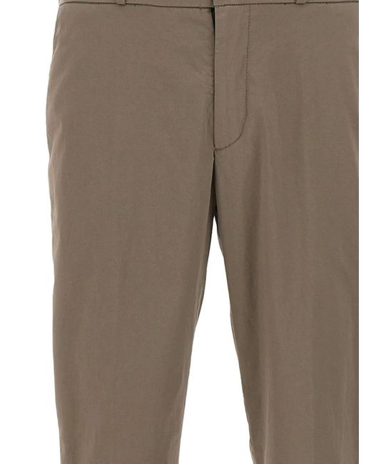 Rrd Gray Elasticated-Waistband Trousers for men