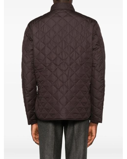 Barbour Brown Lowerdale Quilted Jacket for men