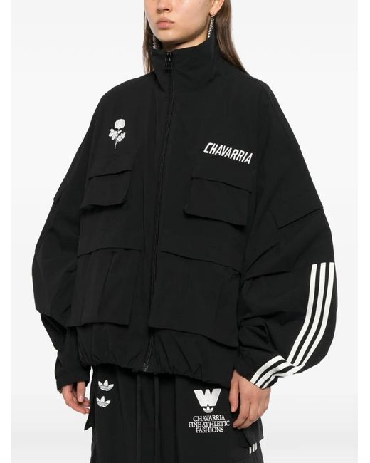Adidas Black Zip-Up Jacket