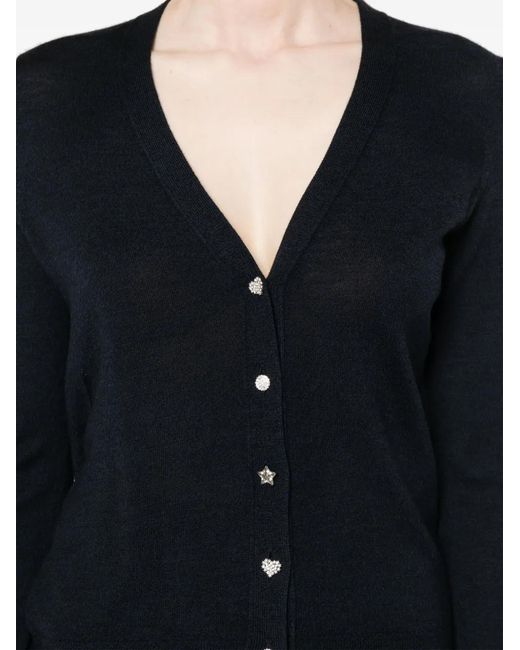 Zadig & Voltaire Black Jemma Knitted Cardigan