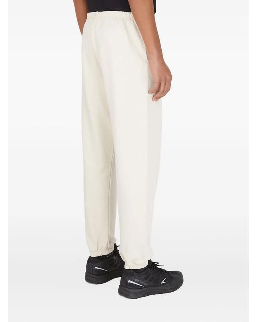 EDEN power corp White Logo-Print Trousers for men