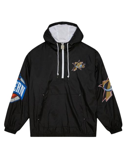 メンズ Mitchell & Ness Philadelphia 76ers Team Og ジャケット Black