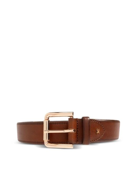 Max Mara Brown Gürtel Mit Budapestermuster
