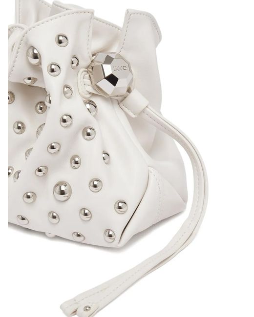 Liu Jo White Petit Sac Porté Épaule Riccy
