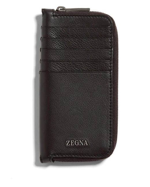 Zegna Black Secondskin Wallet for men