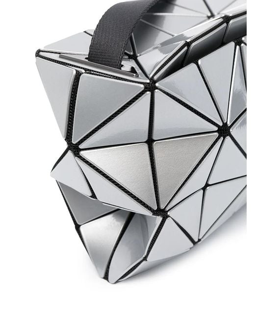 Issey Miyake Gray Carton Crossbody Bag