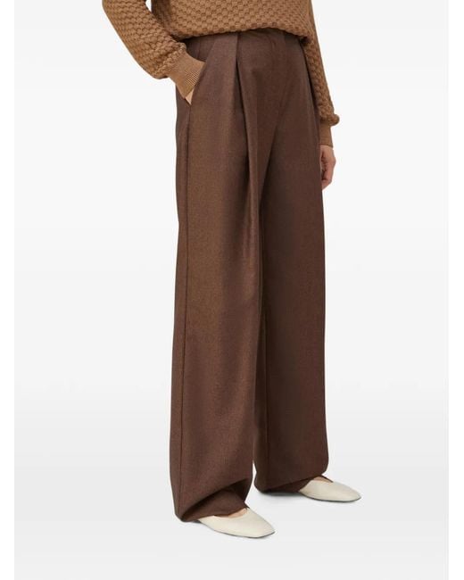 RETORI Brown Pantalon En Laine Sartorial