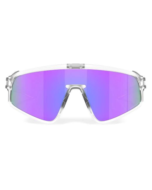 Oakley Purple Latch Mask-Frame Sunglasses