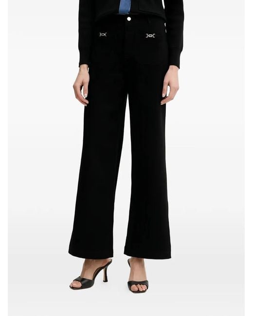 Morgan Black Flared Jeans