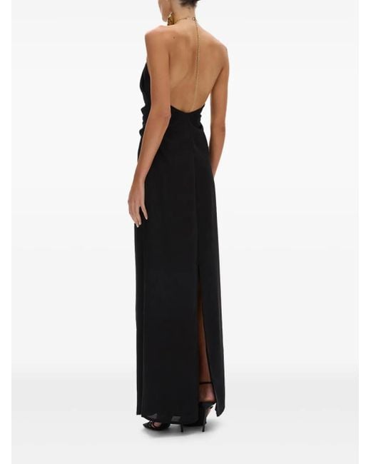 Rachel Gilbert Black Raye Gown