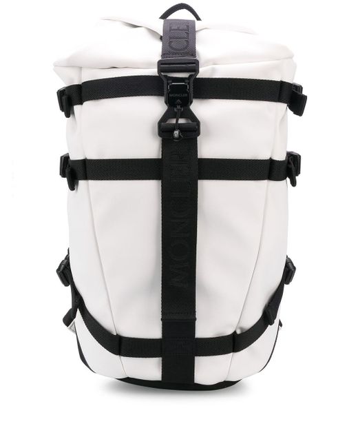 Moncler White Argens Backpack for men