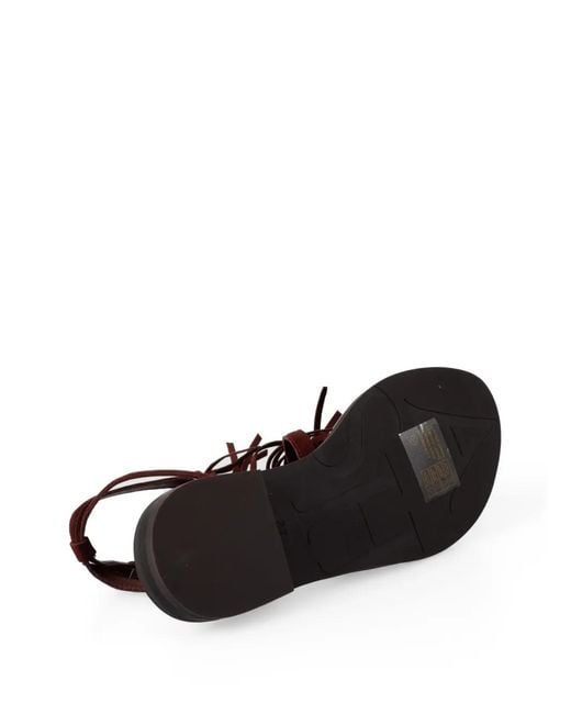 Ash Brown Panic Sandals