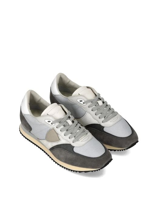 Philippe Model White Panel Low Trainers for men