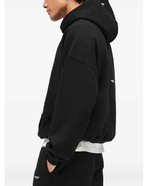 Represent Black Owners Club Logo-Print Hoodie for men