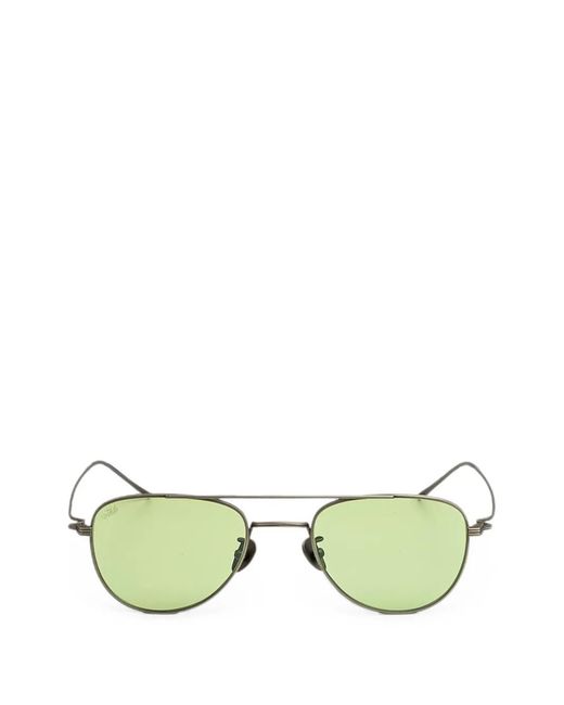 AKILA Green Echo Pilot-Frame Sunglasses