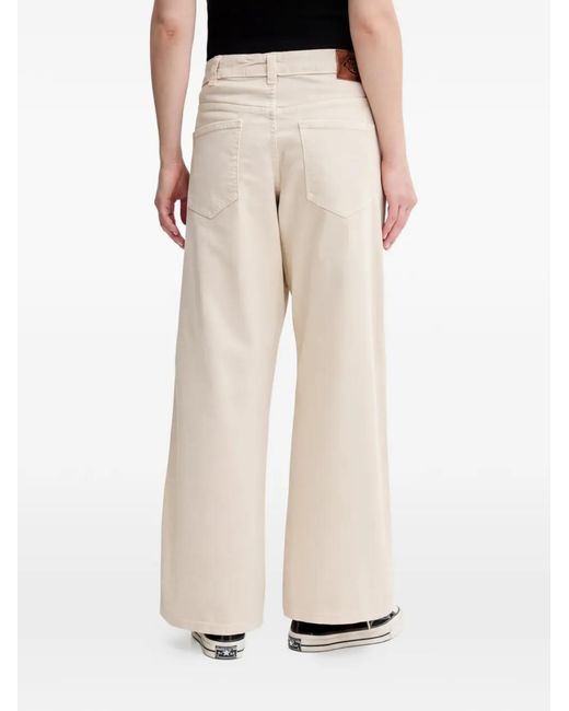 Dickies Natural Logo-Patch Jeans