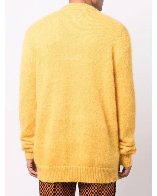 Pull À Motif Abstrait Marni pour homme en coloris Orange