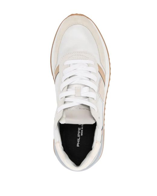 Philippe Model White Flat Shoes