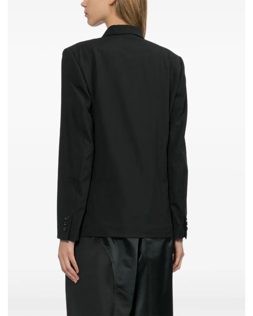 Comme des Garçons Black Notched-Lapels Blazer
