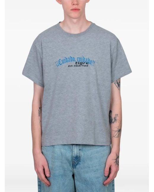 GIMAGUAS Blue Tigre T-Shirt