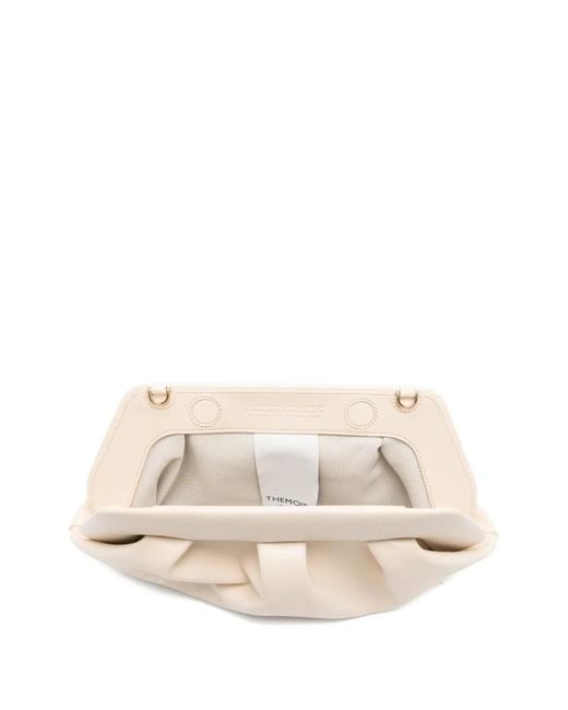 THEMOIRÈ Natural Pochette Bios À Effet Froncé
